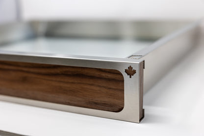Stirling Glass Beverage Shelf