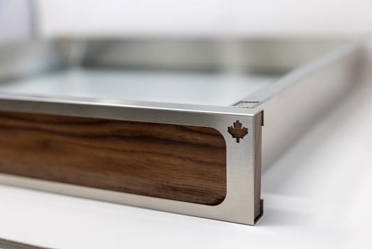 Stirling Glass Beverage Shelf